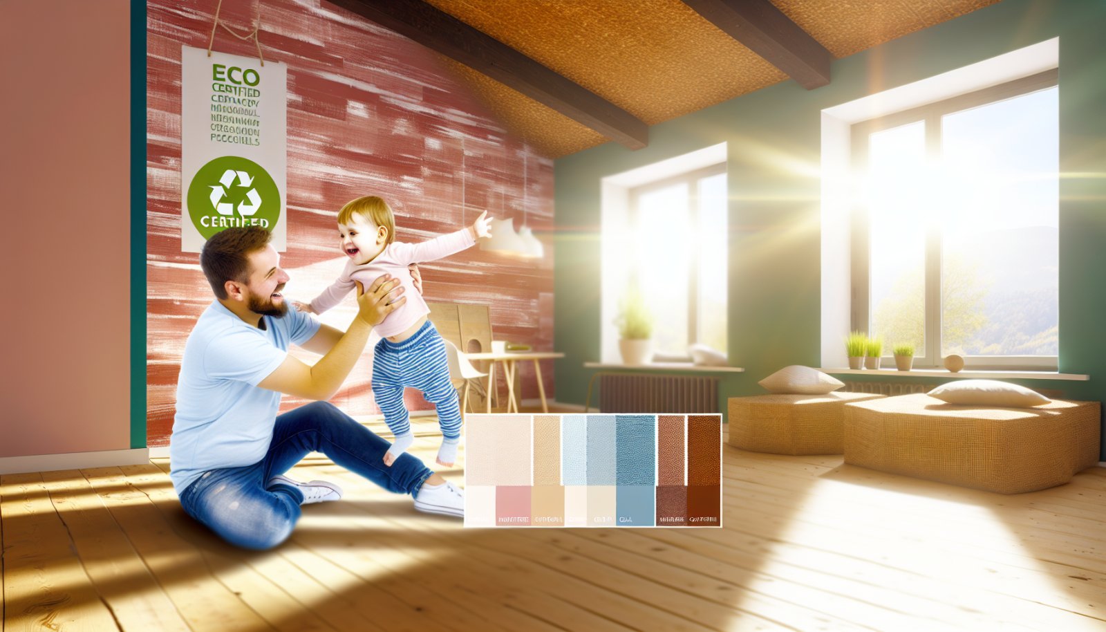 Безпечний ремонт: еко-матеріали для дому з дітьми