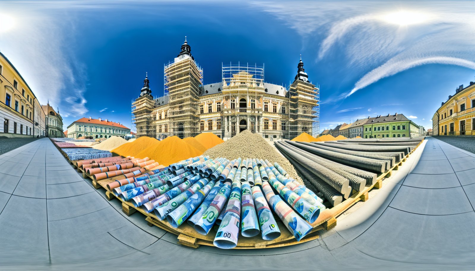 Бережани: реставрація Ратуші за 12 млн грн із завищеними цінами