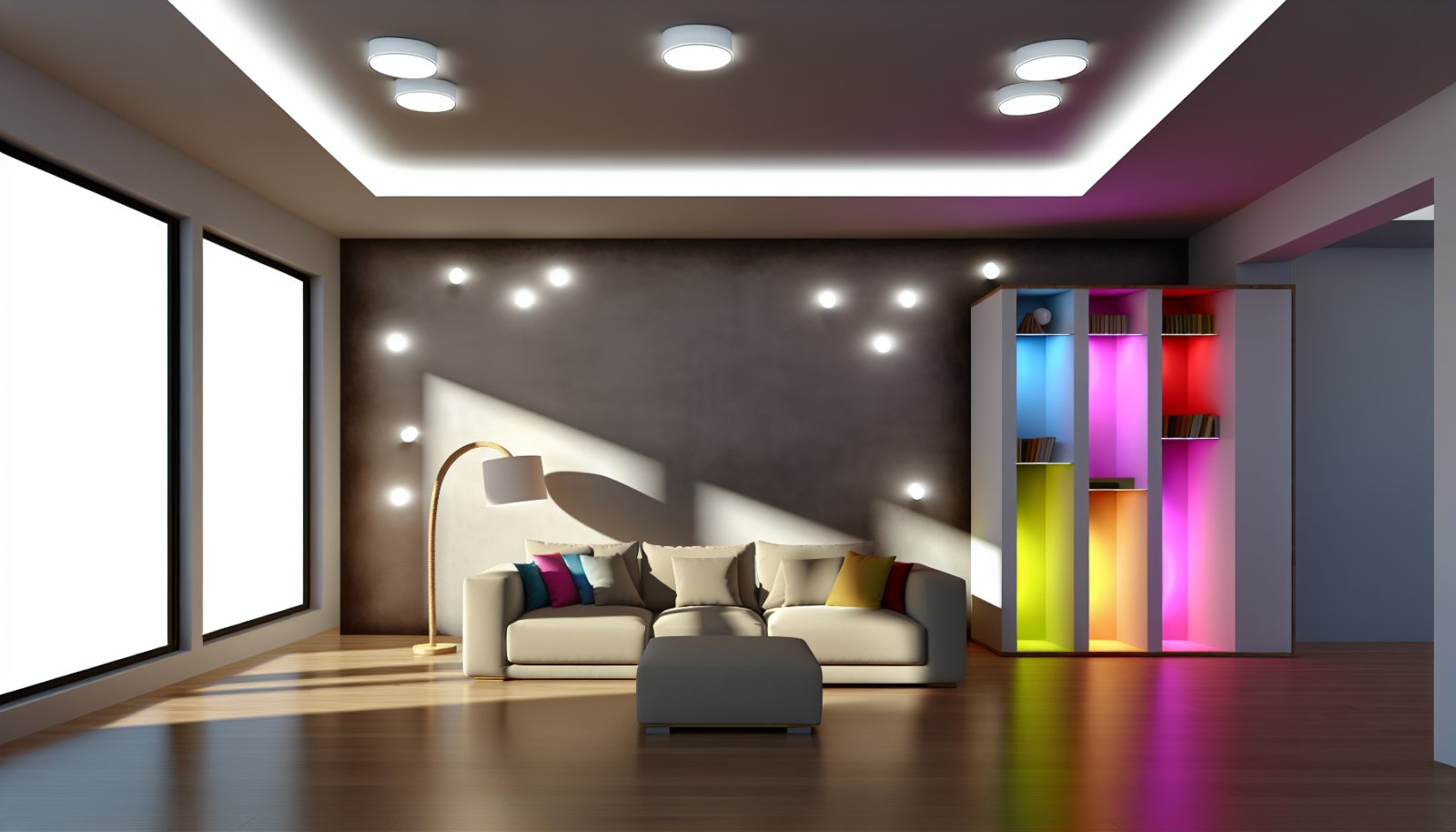 Комбіноване освітлення: як створити затишок у квартирі