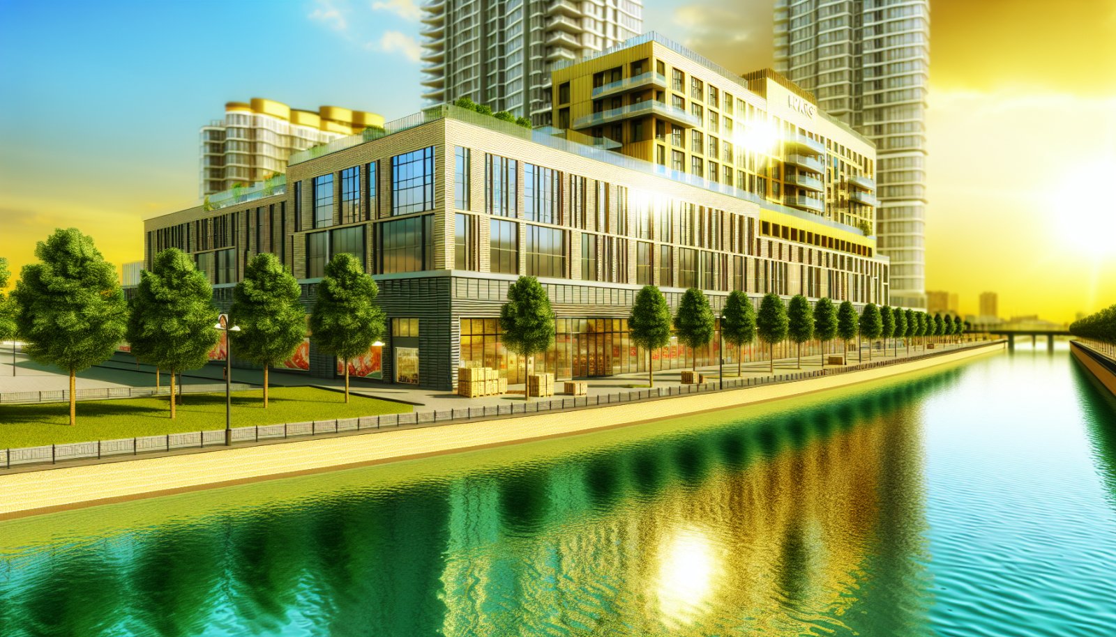 Ірпінь: новий супермаркет біля набережної розширює інфраструктуру