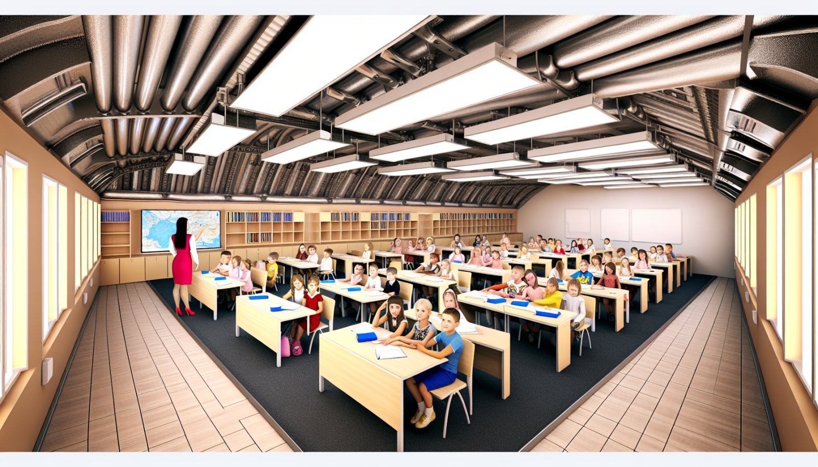 В Харькове строят новую подземную школу на 900 детей